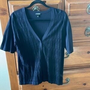 Talbots Women’s Navy Blue Cardigan Size Large NWOT